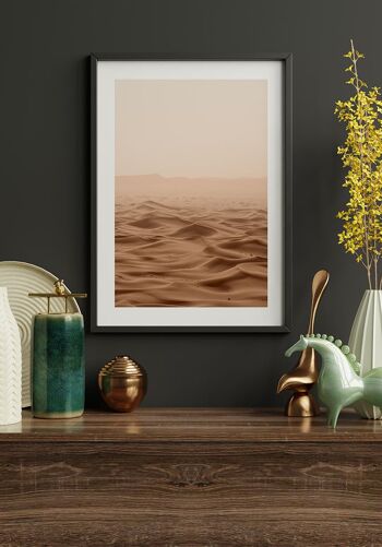 Affiche photographie dune de sable beige - 50 x 70 cm 4
