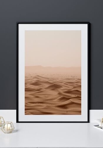 Affiche photographie dune de sable beige - 50 x 70 cm 5