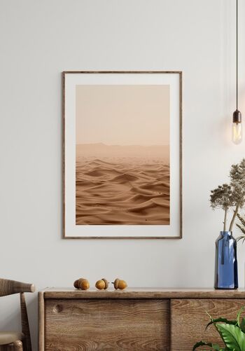 Affiche photographie dune de sable beige - 50 x 70 cm 6