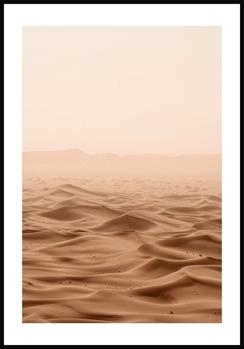 Fotografie Poster beige Sanddüne - 70 x 100 cm
