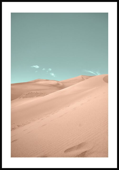 Fotografie Poster Wüste - 21 x 30 cm