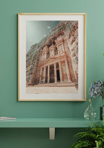 Affiche de photographie des ruines de Petra - 50 x 70 cm 4