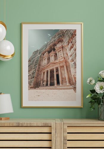 Affiche de photographie des ruines de Petra - 50 x 70 cm 5