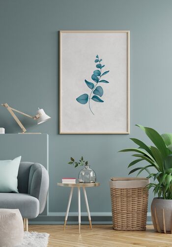 Affiche Aquarelle Eucalyptus - 21 x 30 cm 3