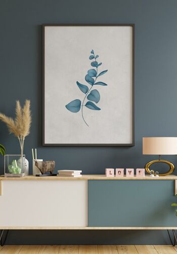 Affiche Aquarelle Eucalyptus - 21 x 30 cm 4