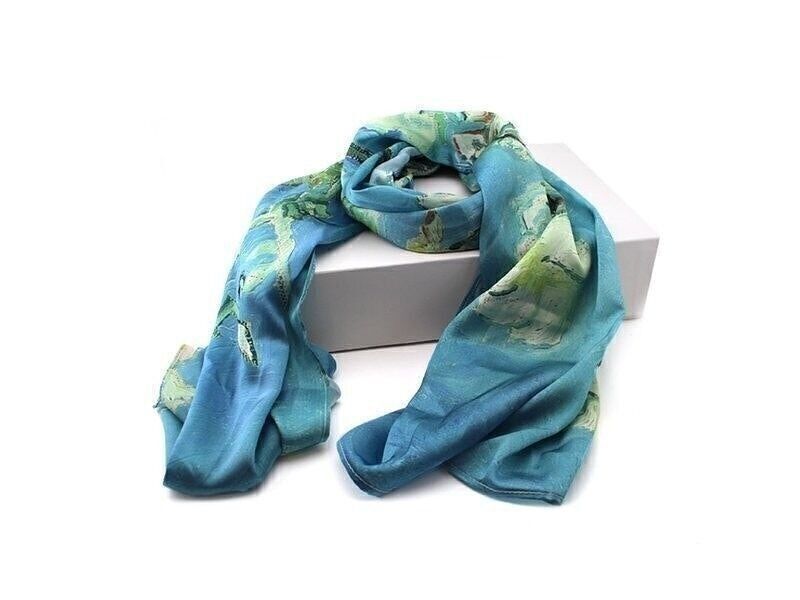 Schal, Mandelblüte, van Gogh