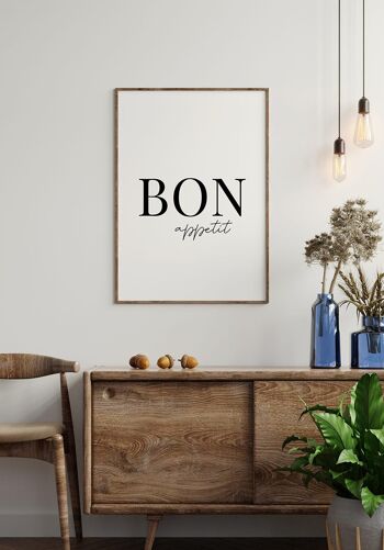 Affiche Bon appétit - 21 x 30 cm 5