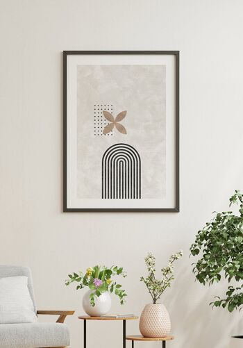 Affiche Bauhaus Lignes et Cercles - 50 x 70 cm 3