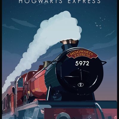 Magic School Express Poster - 21 x 30 cm
