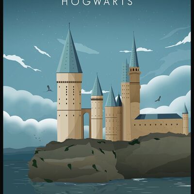 School of Magic Poster - 21 x 30 cm