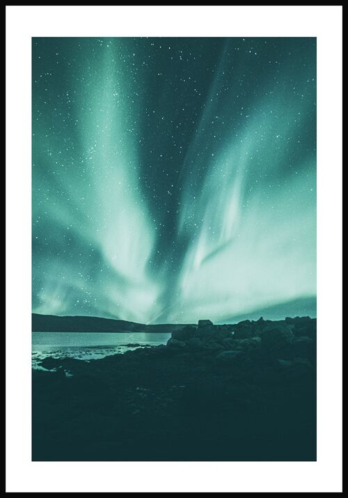 Polarlichter Poster - 40 x 50 cm