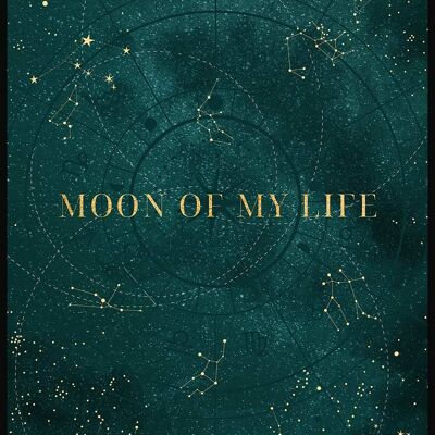 Poster Luna della mia vita - 40x50cm