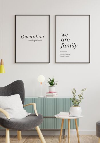 Affiche Generation Awesome - 50x70cm 6