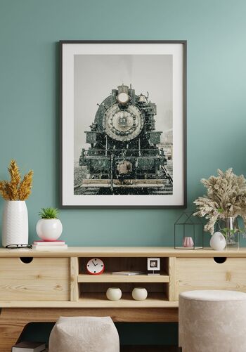Affiche Train express - 30 x 40 cm 7