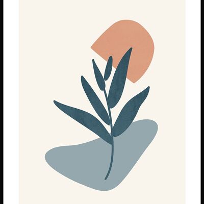 Poster Botanical Shapes No2 - 30 x 21 cm