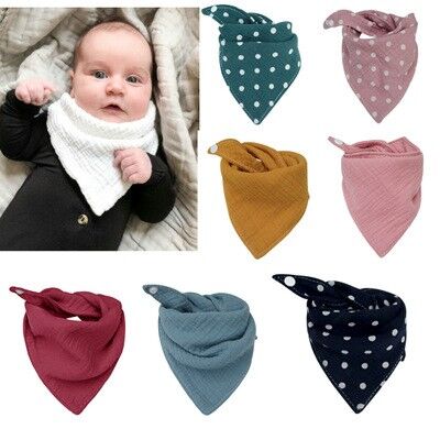 Bandana Bibs Maroon