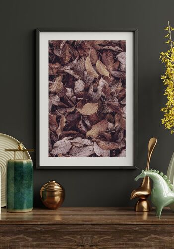 Affiche feuilles d'automne - 70 x 50 cm 2