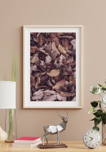 Affiche feuilles d'automne - 70 x 50 cm 3
