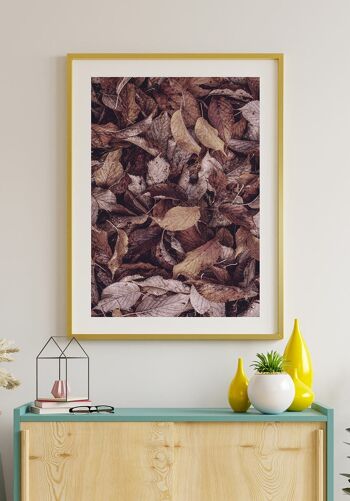 Affiche feuilles d'automne - 70 x 50 cm 5