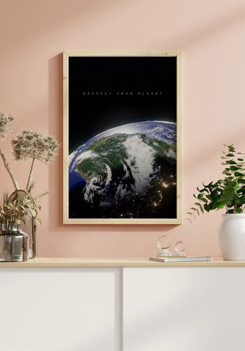 Affiche Respectez Votre Planète - 50x70cm 5