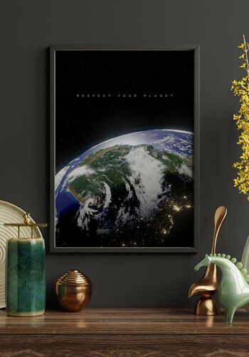 Affiche Respectez Votre Planète - 50x70cm 6