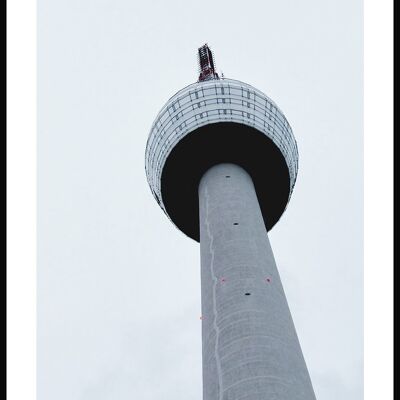 Póster fotográfico Torre de TV de Stuttgart - 30 x 21 cm