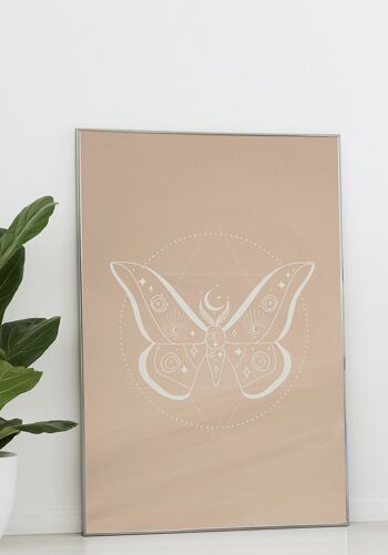 Affiche moderne illustration papillon - 30 x 40 cm 5