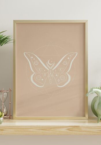 Affiche moderne illustration papillon - 30 x 40 cm 6