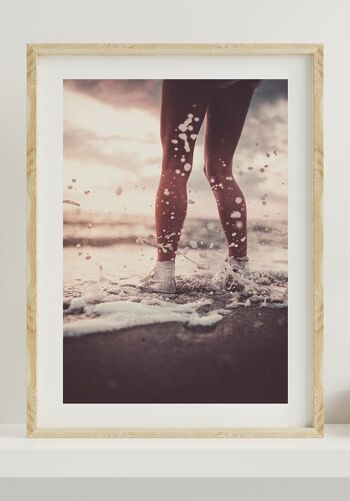 Affiche Photographie Sneaker Girl - 30 x 21 cm 4