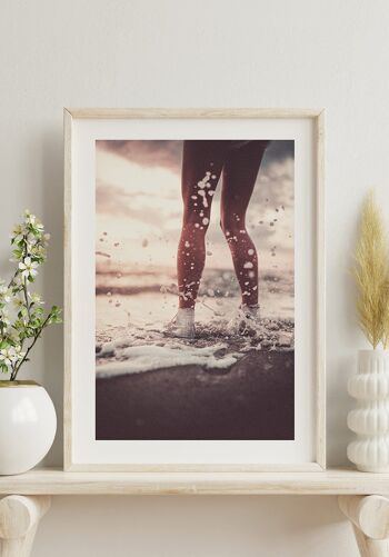 Affiche Photographie Sneaker Girl - 30 x 21 cm 5