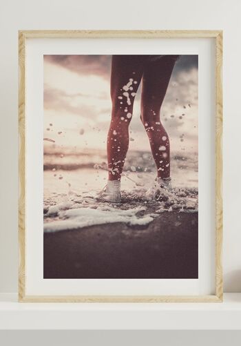 Affiche Photographie Sneaker Girl - 50 x 40 cm 4