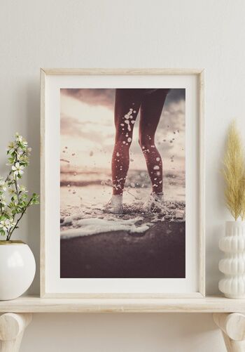 Affiche Photographie Sneaker Girl - 50 x 40 cm 5