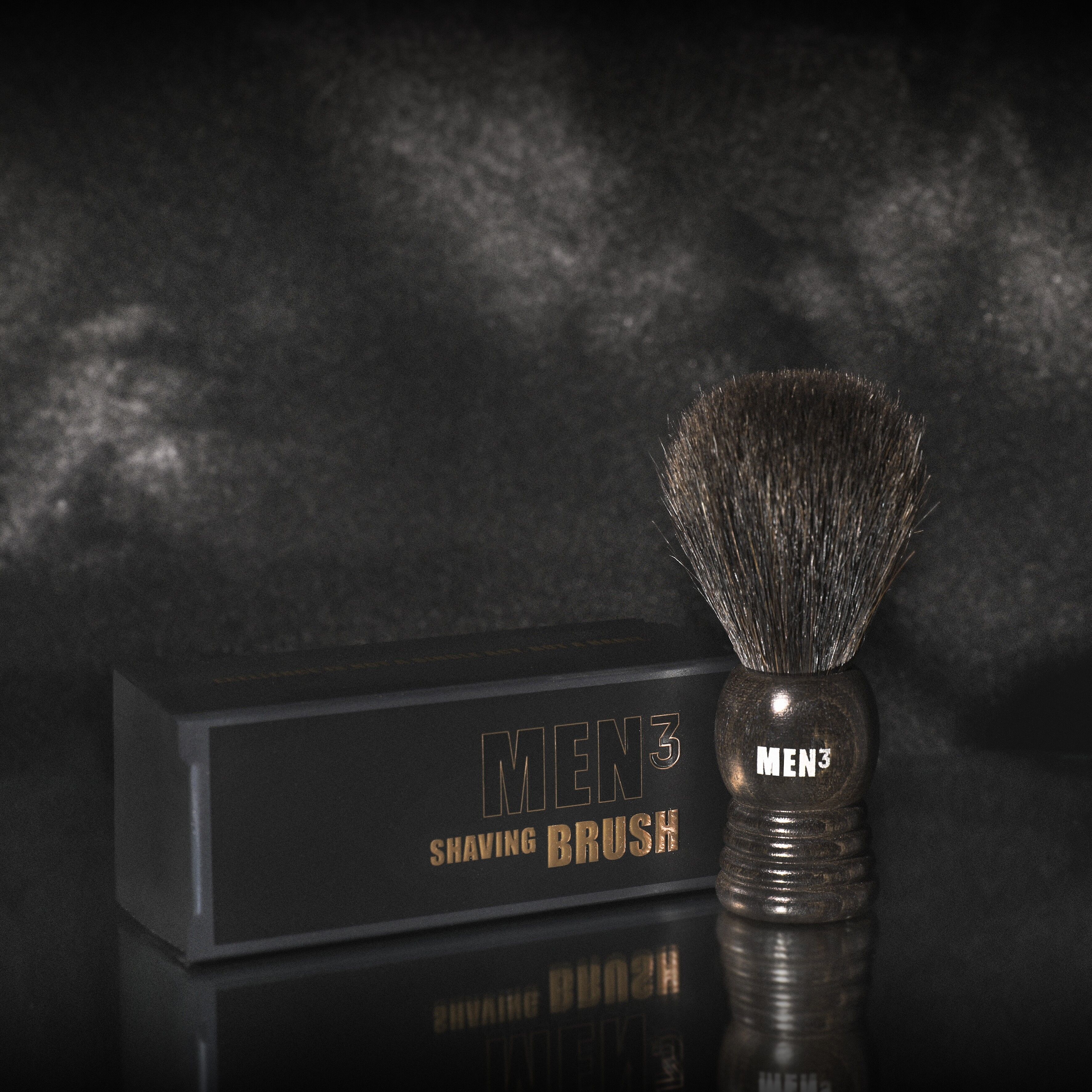 MEN³ - Brocha de afeitar - Blaireau