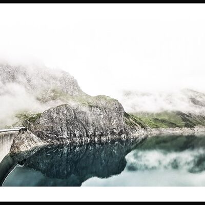 Mountains Poster Lünersee - 30 x 21 cm