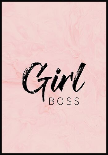Affiche Citation de Girl Boss - 40 x 50 cm 1