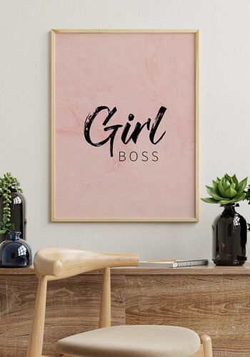 Affiche Girl Boss' Quote - 70 x 100 cm 6