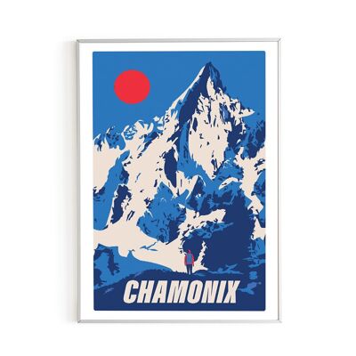 Poster A3 Chamonix