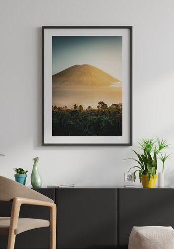 Affiche Photographie Volcan Indonésie - 21 x 30 cm 2