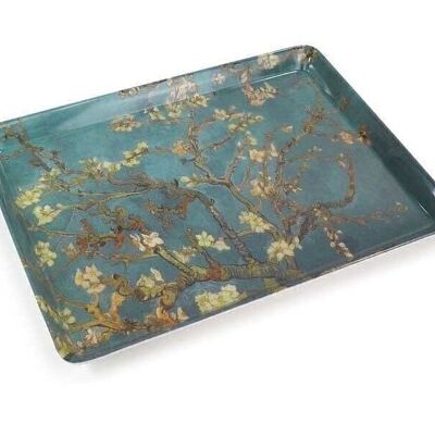 Serving tray midi (27 x 20 cm), van Gogh, Almond Blossom