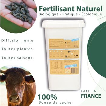 La Belle Bouse 1kg  | Fertilisant Universel | Fabriqué en France | 2