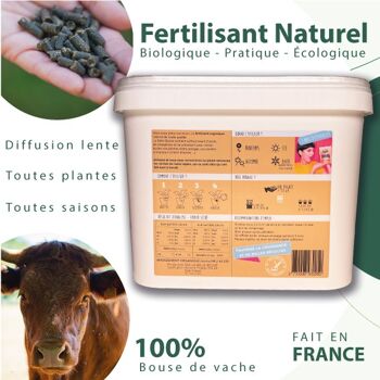 La Belle Bouse 6kg  | Fertilisant Universel | Fabriqué en France | 2