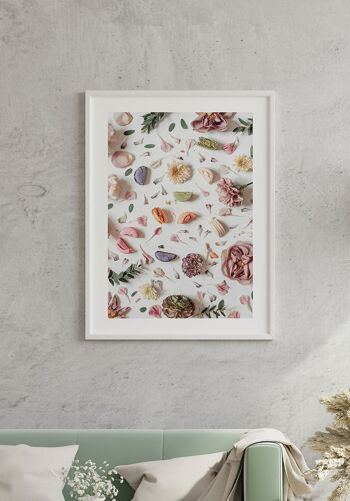 Affiche photographie fleurs séchées - 70 x 50 cm 5