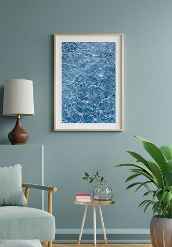 Poster Photographie Formes dans l'eau - 40 x 30 cm 6