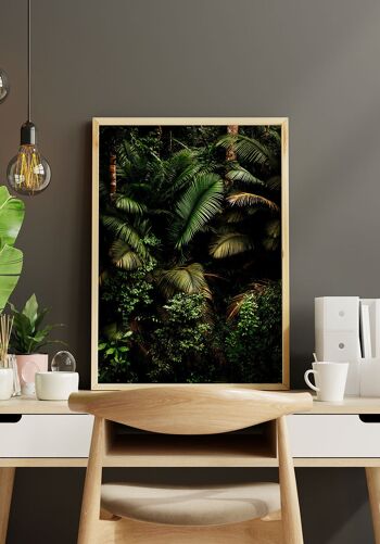 Affiche Dans La Jungle - 21x30cm 2