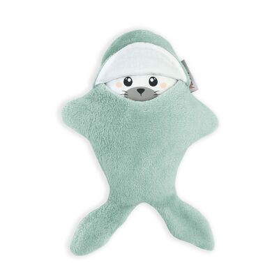 Happy sea lion - sea green