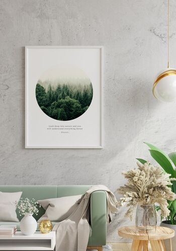 Affiche Photographie Forêt Mystique - 21 x 30 cm 3