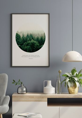 Affiche Photographie Forêt Mystique - 21 x 30 cm 6