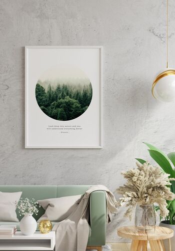Poster Photographie Forêt Mystique - 30 x 40 cm 3
