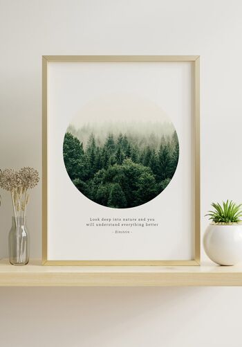 Poster Photographie Forêt Mystique - 30 x 40 cm 4