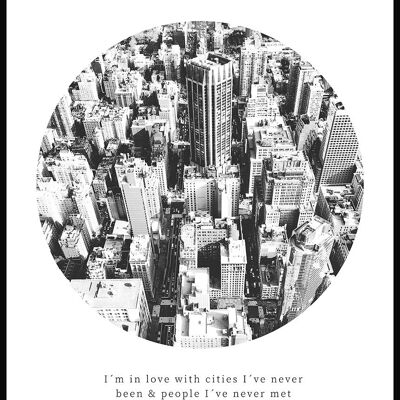Fotografie-Poster Big Cities - 21 x 30 cm